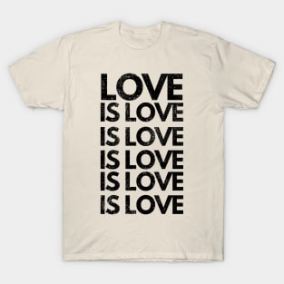 LGBTQ Gay Pride Flag Love Is Love T-Shirt